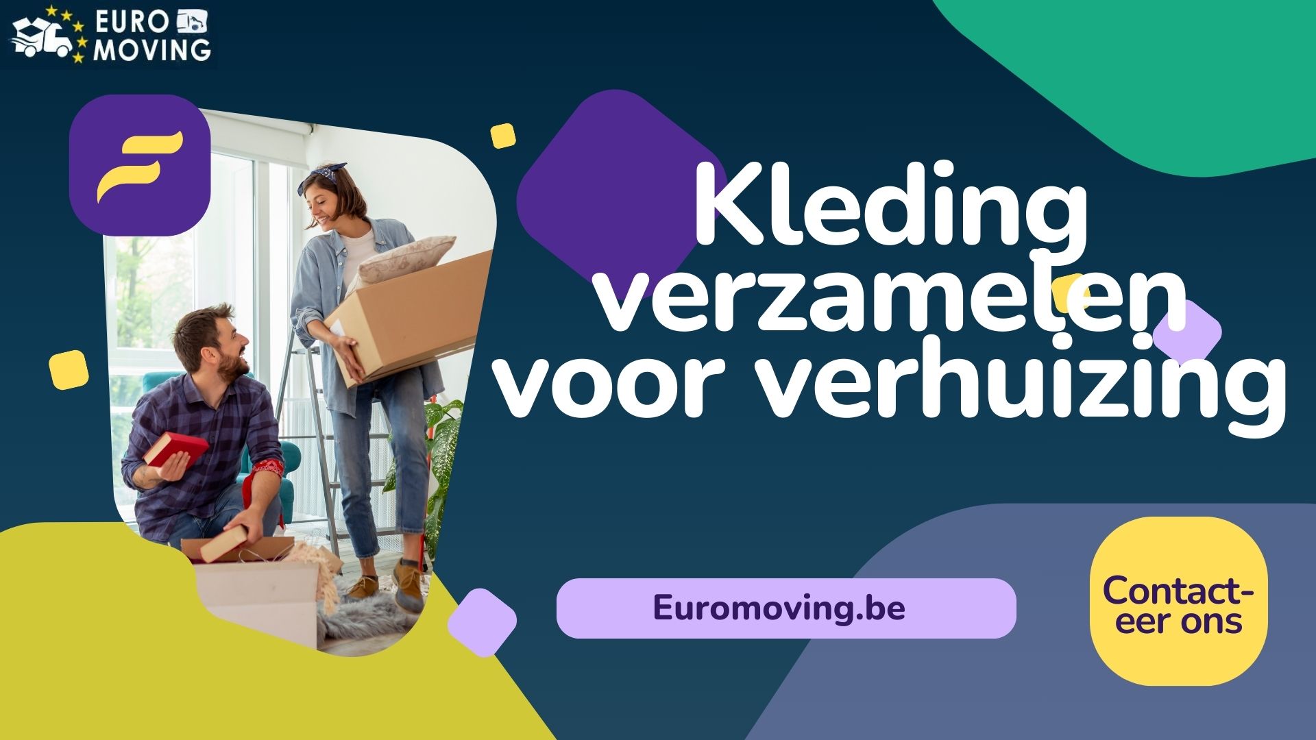 Kleding verzamelen voor verhuizing