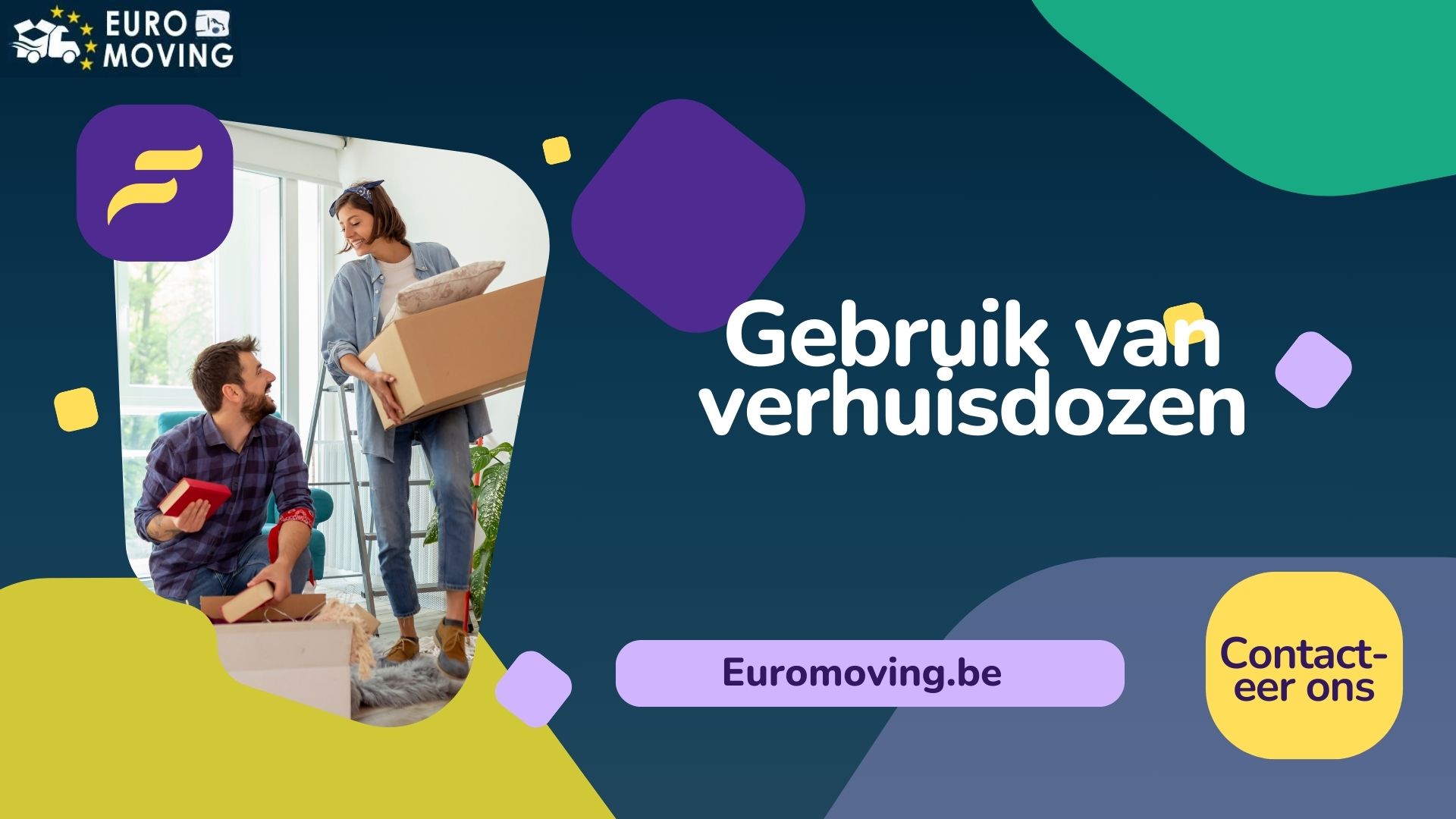 Gebruik van verhuisdozen